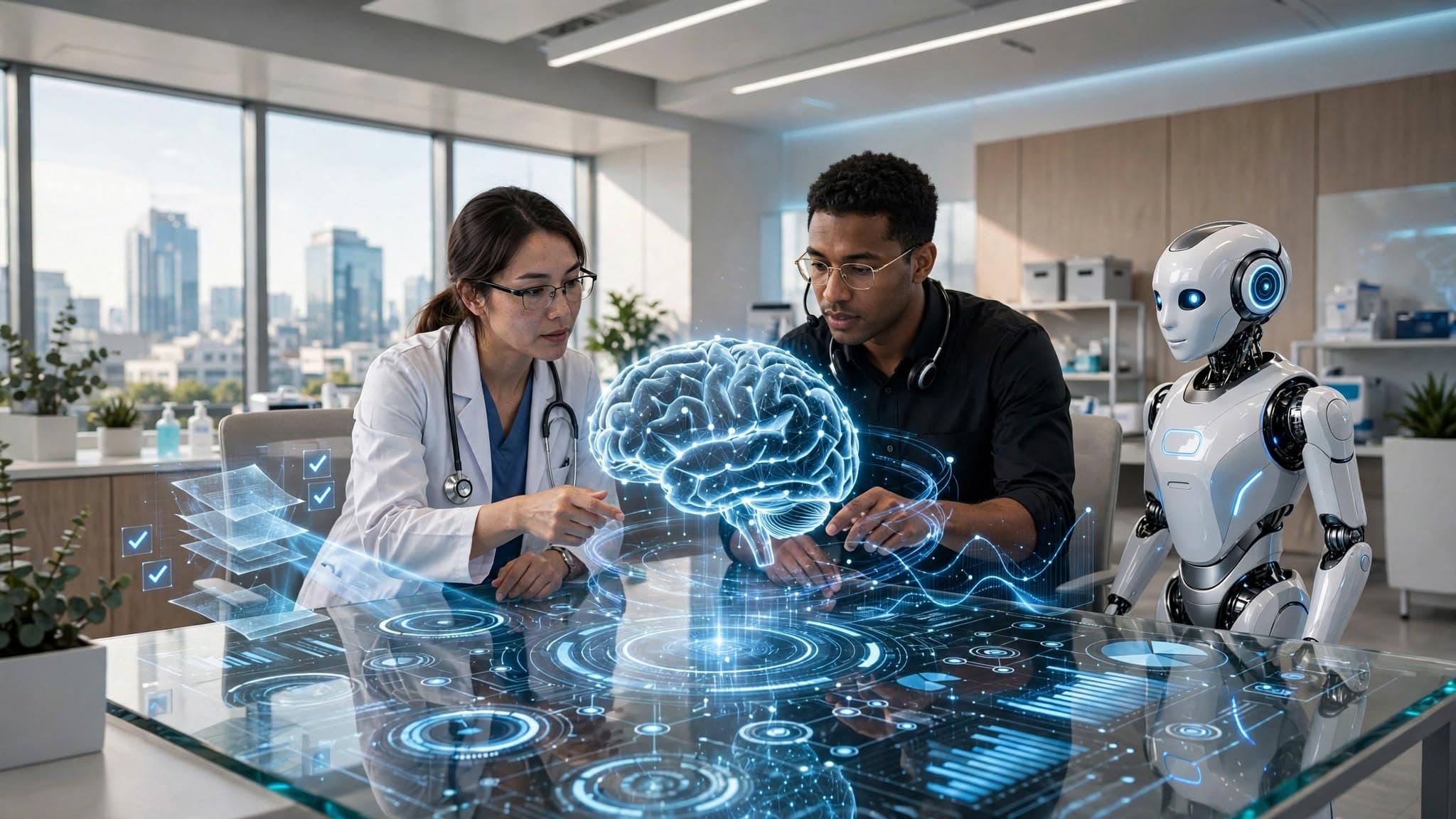 AI medical billing, artificial intelligence in medical billing, AI in healthcare revenue cycle management, AI medical billing software, AI claim processing, AI denial management, healthcare RCM automation